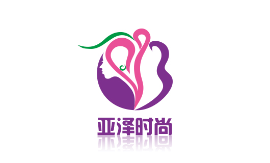 亚泽时尚工作室标志logo设计