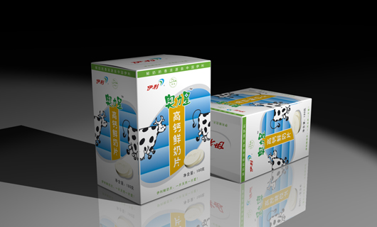 伊利集团奶片系列产品包装设计 伊利集团奶片系列产品包装设计