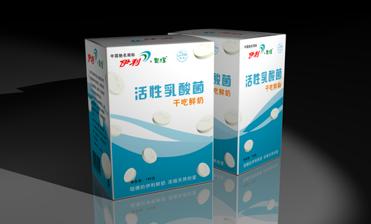 伊利集团奶片系列产品包装设计 伊利集团奶片系列产品包装设计