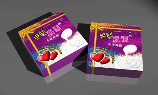 伊利集团奶片系列产品包装设计 伊利集团奶片系列产品包装设计