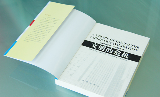 《文明的危机》书籍装帧设计