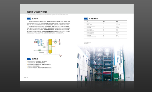 华电环保11年画册设计
