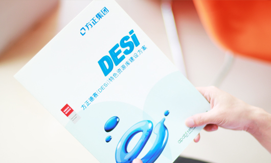 方正德赛电子产品宣传资料设计